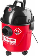 Хозяйственный пылесос, 15 л, 1200 Вт ЗУБР, ПУ-15-1200 М1