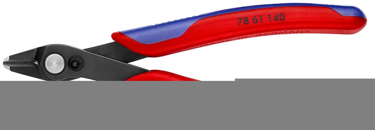 Electronic Super Knips XL вороненые 140 мм, KNIPEX, ( KN-7861140SB )