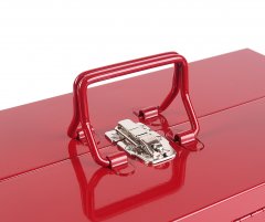 Набор инструментов 108 предметов 1/4",1/2" в переносном инстр. ящике 535х258х225мм (5 лотков) JTC-B108