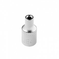Головка торцевая 1/4, Е4, CrV Stels 13863