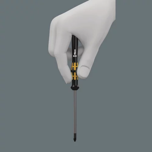 1555 PZ Kraftform Micro Отвертка для винтов с профилем Pozidriv, PZ 0 x 60 mm, WERA, ( WE-030115 )