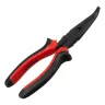 Длинногубцы изогнутые Black Nickel, 200 мм, двухкомпонентные рукоятки Matrix 17462