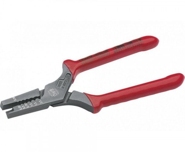 Клещи для обжима наконечников 0,25-2,5 мм2, NWS, ( 143-62-160 )