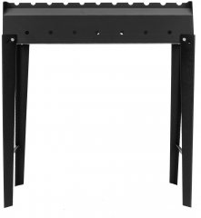 Мангал сварной, 605 х 375 х 138/640 мм, сталь 2 мм, Camping Palisad 69668