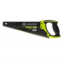 Ножовка по дереву, 450мм, 3d, крупный зуб, Teflon, ARMERO, ( A533/450 )