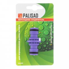 Переходник-Соединитель пластмассовый, штуцерный Palisad 66465
