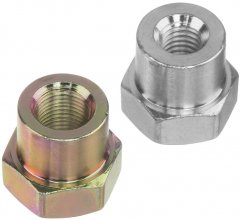 Катушка  триммер. полуавтомат. легкая заправка гайка М10 М10 М8, лев. шаг 1,0  1,25мм Denzel 96390