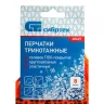 Перчатки трикотажные, акрил, ПВХ гель, "Протектор", оранжевый, оверлок Россия Сибртех 68669