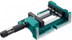 Станочные трехсторонние сверлильные тиски KRAFTOOL 100 мм 32716-100