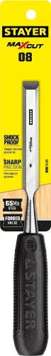 Стамеска STAYER Max-Cut с пластиковой рукояткой, 8 мм 1820-08_z01