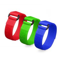 Стяжка-велькро КСВ-П 20х450 (красн) Fortisflex 75044