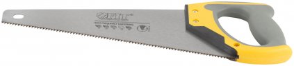 Ножовка по дереву, мелкий каленый зуб 12 ТPI, 3D заточка, 3К пласт.прорезиненная ручка, 350 мм FIT 40481