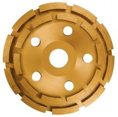 Чашка алмазная зачистная, 150 мм, двухрядная Matrix 72996