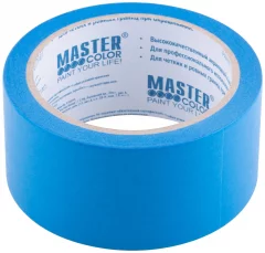 Лента малярная синяя, для наружных работ, 48 мм x 25 м MASTER COLOR 30-6414