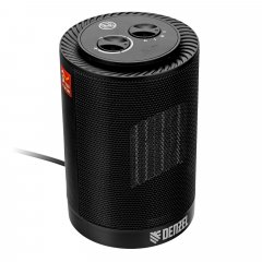 Тепловентилятор керамический DTFC-1200S, вращение, 3 реж., вент., нагрев 600/1200 Вт // DENZEL 96411