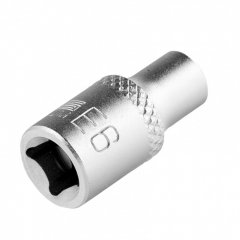 Головка торцевая 1/4, Е6, CrV Stels 13865