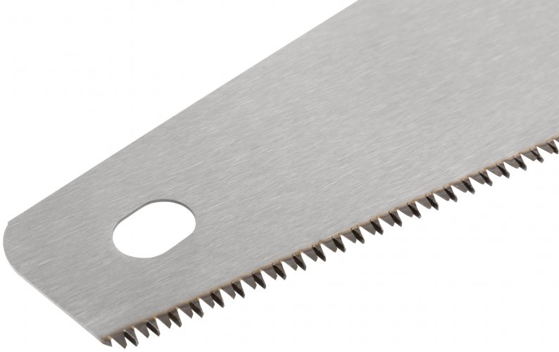 Ножовка по дереву, мелкий каленый зуб 12 ТPI, 3D заточка, 3К пласт.прорезиненная ручка, 400 мм FIT 40482