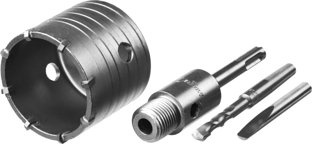 Коронка буровая в сборе "PROFESSIONAL" (73 мм; SDS-plus) STAYER 29190-73_z01