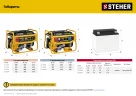 Бензиновый генератор STEHER с электростартером GS-6500Е