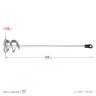Миксер MASTER для красок (60х400 мм) STAYER 06011-06-40
