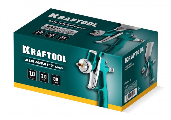 Пневматический краскопульт KRAFTOOL AirKraft Mini 06565-1.0