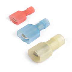 Разъем плоский полностью изолированный «папа» РПИ-П(н) 2.5–(6.3) серия ПРОФИ КВТ 56747