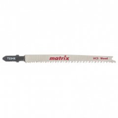 Полотна для электролобзика  по дереву, 3 шт, T234X, 90 x 2-3 мм, HCS Matrix 78217