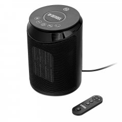 Тепловентилятор керамический DTFC-2000X, 2 кВт, wi-fi, пульт, динамик, вращение, 3 реж. // DENZEL 96426