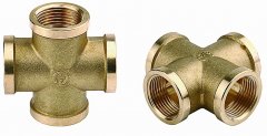 Крестовина (3/4"; г/г/г/г) для трубопровода GENERAL FITTINGS 51049-3/4
