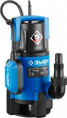 Дренажный насос ЗУБР Профессионал 550 Вт для грязной воды НПГ-Т3-550