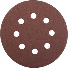Круг из абразивной бумаги перфорированный 125 мм №80 5 шт. STAYER 3580-125-080
