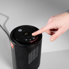 Тепловентилятор электрический керамический DTFC-1200, 3 режима, вентилятор, нагрев 600/1200 Вт Denzel 96418