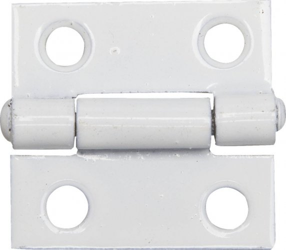 Универсальная дверная петля STAYER Master белый 25 мм 37611-25-2
