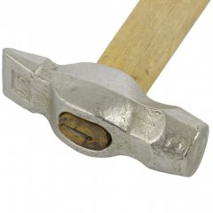 Молоток слесарный, 500 г, круглый боек, деревянная рукоятка Россия 10240