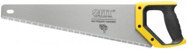 Ножовка по дереву, переменный ль, каленый зуб, по живой/влажной древесине, 450 мм FIT 40533