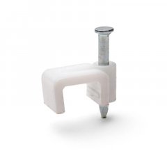 Скоба пластиковая СПП 4 (50шт) Fortisflex 49448