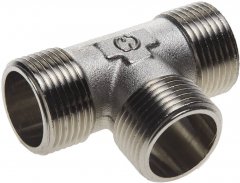 Тройник (1"; штуцер/штуцер/штуцер) для трубопровода GENERAL FITTINGS 51051-1