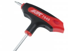 Ключ TORX Т-образный T10H с отверстием JTC-784810
