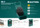 Сверло по металлу HSS-G сталь М2 (1х40 мм) KRAFTOOL 29651-1