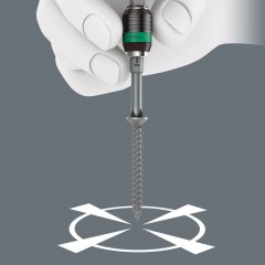 889/4/1 K Универсальный держатель Rapidaptor, 1/4 дюйм x 50 mm x 1/4 дюйм, WERA, ( WE-052502 )