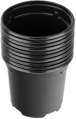 Горшочек для рассады, 90 х 80 мм, полистирол, 10 шт, Россия 64343