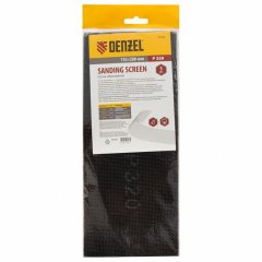 Сетка абразивная, P 320, 115 х 280 мм, 5 шт Denzel 75185