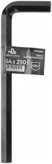 Ключ шестигранный 14 мм CrV, фосфатное покрытие, 64x210 мм