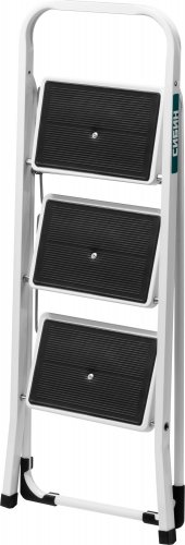 Стальная лестница-стремянка c широкими ступенями 3 ступени СИБИН 38807-03_z01