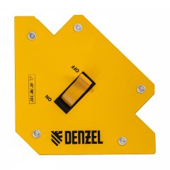 Фиксатор магнитный отключаемый для сварочных работ усилие 30 LB, 45х90х135 град. DENZEL 97563