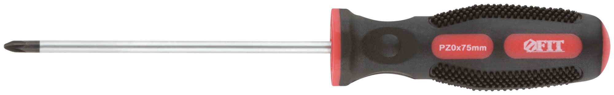 Отвертка "Универсал", CrV сталь, прорезиненная ручка 3х75 мм РZ0 FIT 55150