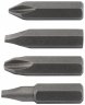 Биты для ударной отвертки CrV, набор 4 шт., 35 мм FIT 56269