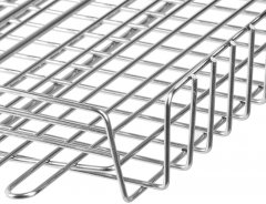 Решетка-гриль 340х340х60 мм, объемная, нержавеющая сталь, Camping Palisad 69647