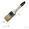 Плоская кисть STAYER UNIVERSAL-EURO 0102-063