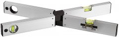 Раскладной уровень 3 ампулы, 500 мм KRAFTOOL MASS Level 1-34730-050